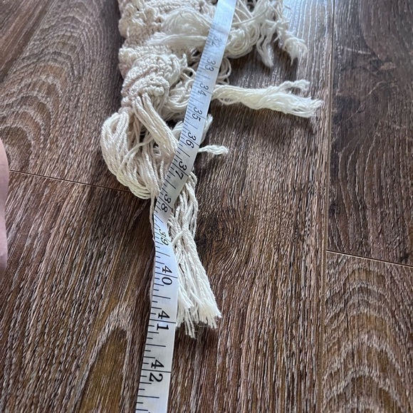 HANDMADE beige crochet swim cover boho - Picture 6 of 7